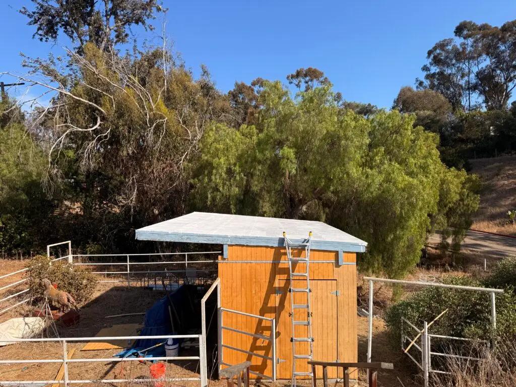 Barn Roof Waterproofing and Siding Installation in Bonita — barn siding
